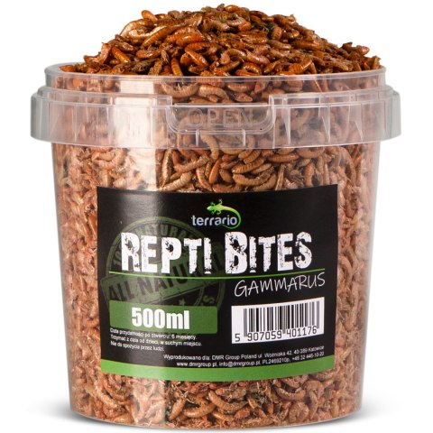Terrario Repti Bites Gammarus 500ml - kiełż zdrojowy suszony Terrario Repti Bites Gammarus 500ml - kiełż zdrojowy suszony