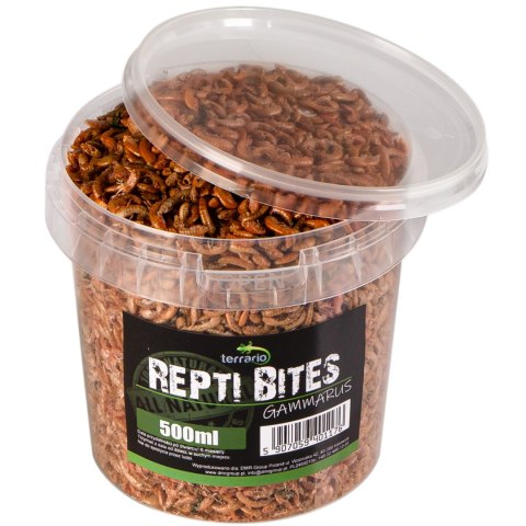 Terrario Repti Bites Gammarus 500ml - kiełż zdrojowy suszony Terrario Repti Bites Gammarus 500ml - kiełż zdrojowy suszony