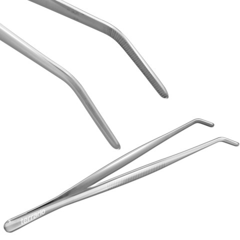 Terrario ViperTweez Bent M - pęseta zagięta 25cm Terrario ViperTweez Bent M - pęseta zagięta 25cm