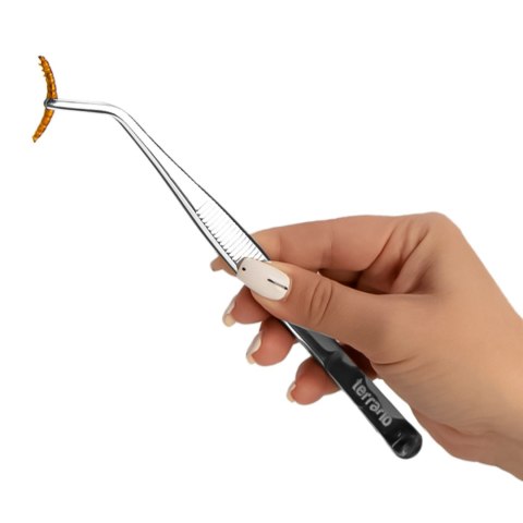 Terrario ViperTweez Bent S - pęseta zagięta 20cm Terrario ViperTweez Bent S - pęseta zagięta 20cm