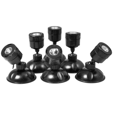 Jebao EL1-3 - trzy punktowe lampy LED wodoodporne Jebao EL1-3 - trzy punktowe lampy LED wodoodporne