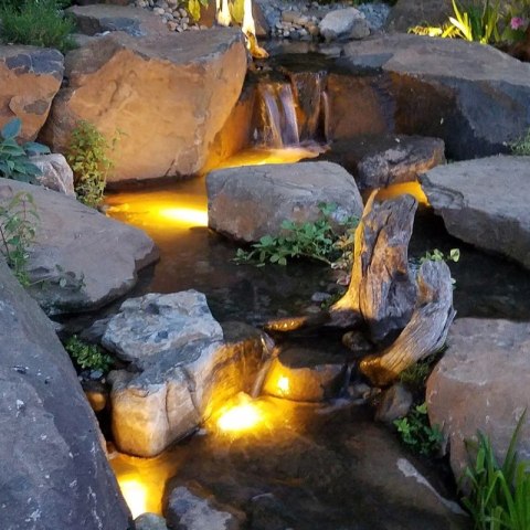 Jebao EL1-3 - trzy punktowe lampy LED wodoodporne Jebao EL1-3 - trzy punktowe lampy LED wodoodporne