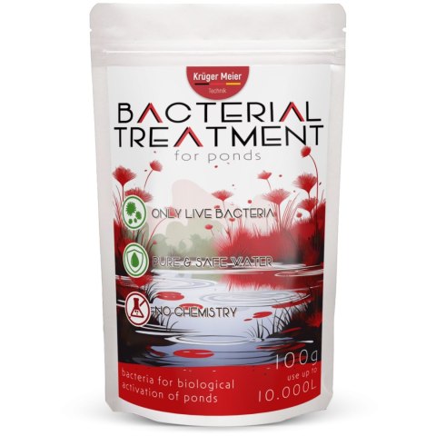 Kruger Meier Bacterial Treatment 100g - bakterie do oczka wodnego Kruger Meier Bacterial Treatment 100g - bakterie do oczka wodnego