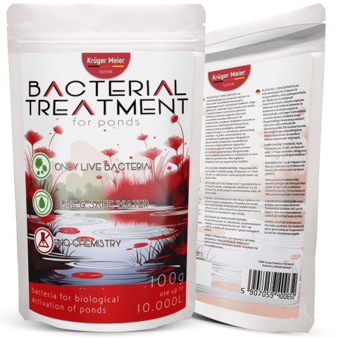Kruger Meier Bacterial Treatment 100g - bakterie do oczka wodnego Kruger Meier Bacterial Treatment 100g - bakterie do oczka wodnego