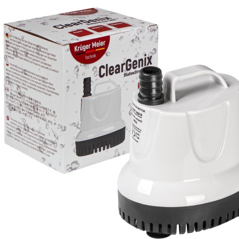 Krüger Meier ClearGenix 3200 - pompa niskiego zanurzenia 3200l/h Krüger Meier ClearGenix 3200 - pompa niskiego zanurzenia 3200l/h