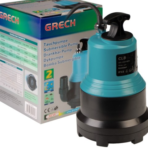 SUNSUN / GRECH CLB-6500 - pompa całkowitego lub niskiego zanurzenia SUNSUN / GRECH CLB-6500 - pompa całkowitego lub niskiego zanurzenia