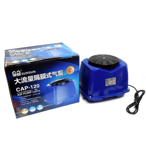SunSun Hi-Blow Air Pump 120 - pompa powietrza z technologią Super Quiet SunSun Hi-Blow Air Pump 120 - pompa powietrza z technologią Super Quiet