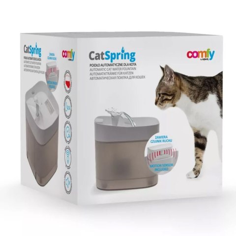 Comfy CatSpring - poidło fontanna z czujnikiem ruchu dla kotów i psów Comfy CatSpring - poidło fontanna z czujnikiem ruchu dla kotów i psów