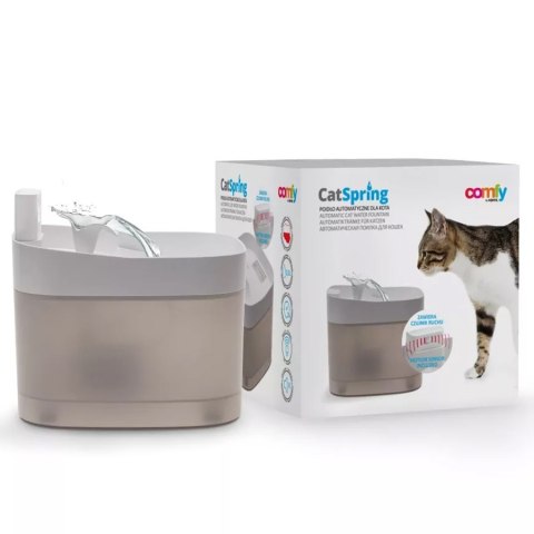 Comfy CatSpring - poidło fontanna z czujnikiem ruchu dla kotów i psów Comfy CatSpring - poidło fontanna z czujnikiem ruchu dla kotów i psów