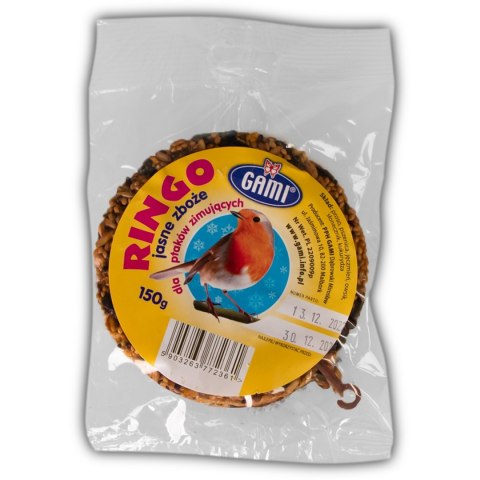 Gami Ringo jasne zboże 150g - pokarm dla ptaków dzikich Gami Ringo jasne zboże 150g - pokarm dla ptaków dzikich