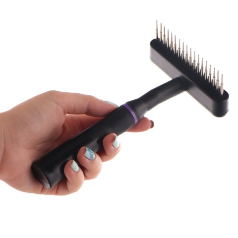Groom Cat Anti-Tangle Rake - profesjonalne zgrzebło dla kota Groom Cat Anti-Tangle Rake - profesjonalne zgrzebło dla kota