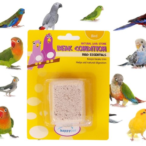 HappyPet Beak Conditioner - kamień do czyszczenia dziobów dla ptaków HappyPet Beak Conditioner - kamień do czyszczenia dziobów dla ptaków