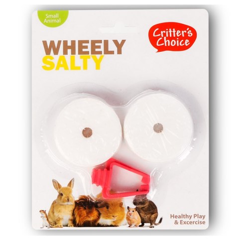 HappyPet Wheely Salty - sól z uchwytem dla gryzoni HappyPet Wheely Salty - sól z uchwytem dla gryzoni