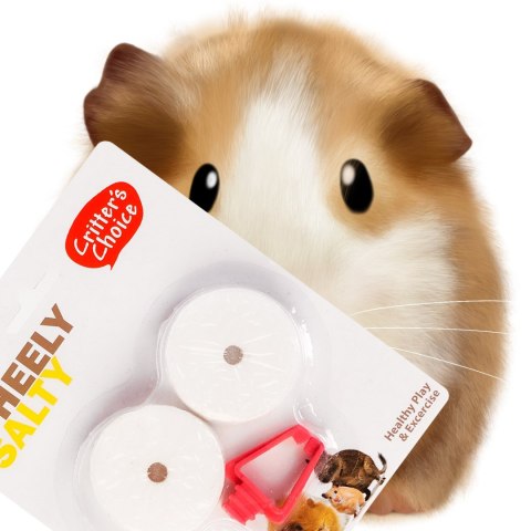 HappyPet Wheely Salty - sól z uchwytem dla gryzoni HappyPet Wheely Salty - sól z uchwytem dla gryzoni