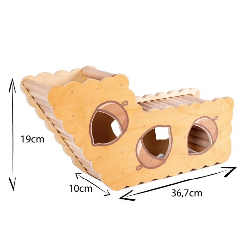 OiiBO Wooden House ERS71 - domek dla gryzoni OiiBO Wooden House ERS71 - domek dla gryzoni