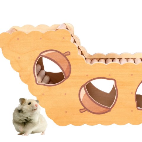 OiiBO Wooden House ERS71 - domek dla gryzoni OiiBO Wooden House ERS71 - domek dla gryzoni