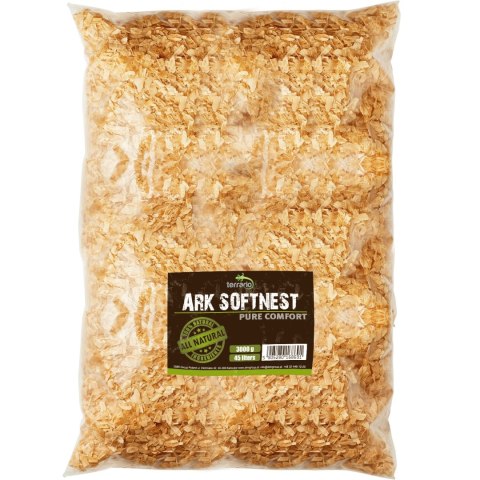 Terrario Ark Softnest 3kg - trociny dla gryzoni 45l Terrario Ark Softnest 3kg - trociny dla gryzoni 45l