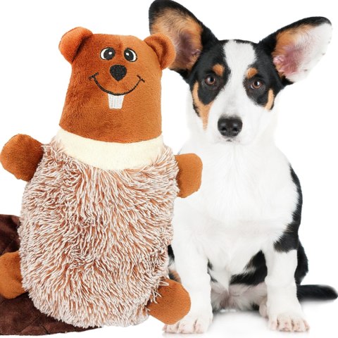 Pet Nova zabawka pluszowa - bóbr piszczący 47cm Pet Nova zabawka pluszowa - bóbr piszczący 47cm