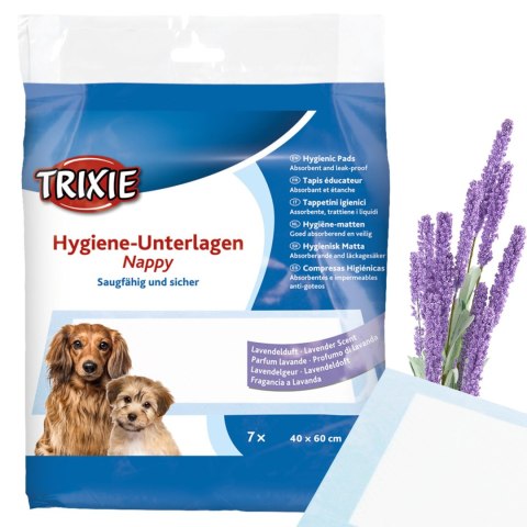 Trixie Hygienic Pads - podkłady dla psa lawenda 40x60cm Trixie Hygienic Pads - podkłady dla psa lawenda 40x60cm