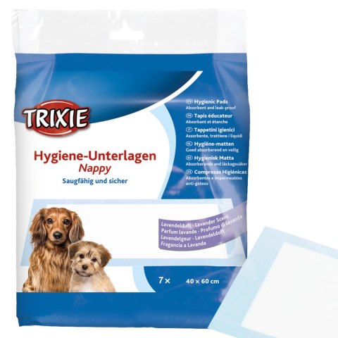 Trixie Hygienic Pads - podkłady dla psa lawenda 40x60cm Trixie Hygienic Pads - podkłady dla psa lawenda 40x60cm