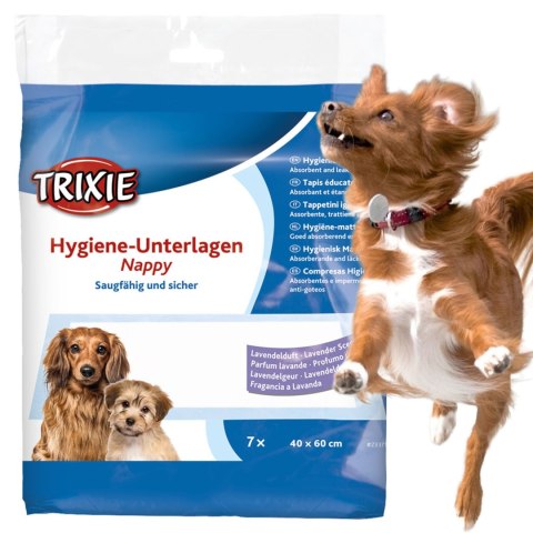 Trixie Hygienic Pads - podkłady dla psa lawenda 40x60cm Trixie Hygienic Pads - podkłady dla psa lawenda 40x60cm