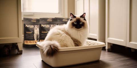 Catario Purrfully Premium - żwirek silikonowy dla kota 3,8L Catario Purrfully Premium - żwirek silikonowy dla kota 3,8L