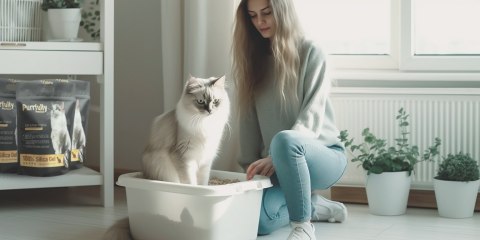 Catario Purrfully Premium - żwirek silikonowy dla kota 3,8L Catario Purrfully Premium - żwirek silikonowy dla kota 3,8L