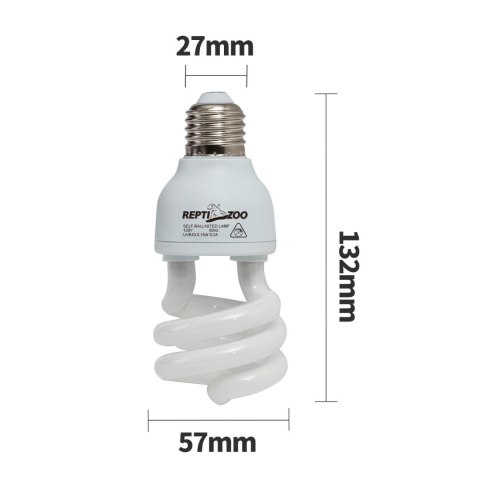 Repti-Zoo Desert Lamp 10.0 UVB 15W - Żarówka e27 Repti-Zoo Desert Lamp 10.0 UVB 15W - Żarówka e27