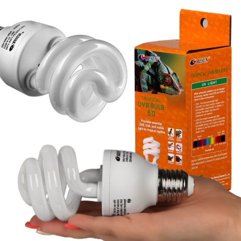 Resun Tropical UVB Bulb 5.0 13W - żarówka UVB Resun Tropical UVB Bulb 5.0 13W - żarówka UVB