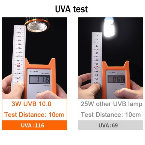 Terrario Reptile's LED UVB 5.0 3W - żarówka LED UVB Terrario Reptile's LED UVB 5.0 3W - żarówka LED UVB