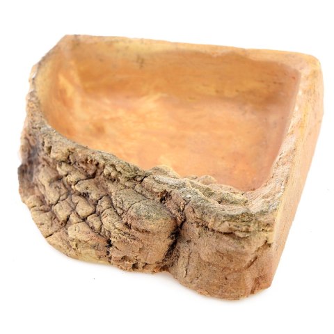 Terrario StoneLake M - rogowa miska na wodę 14x14x4cm Terrario StoneLake M - rogowa miska na wodę 14x14x4cm