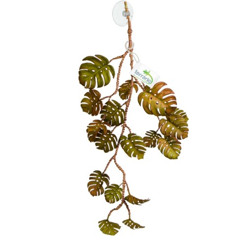 Terrario - Sztuczna Roślina do Terrarium - Monstera Wisząca - 70 cm Terrario - Sztuczna Roślina do Terrarium - Monstera Wisząca - 70 cm