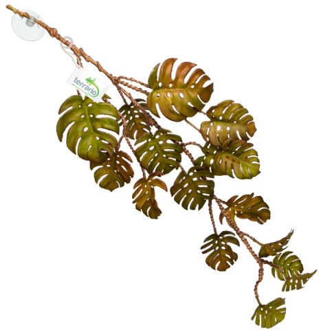 Terrario - Sztuczna Roślina do Terrarium - Monstera Wisząca - 70 cm Terrario - Sztuczna Roślina do Terrarium - Monstera Wisząca - 70 cm