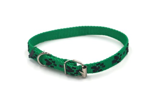 A-155 Obroża dla psa łapki metal 15mm/30-41cm A-155 Obroża dla psa łapki metal 15mm/30-41cm