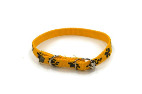 A-155 Obroża dla psa łapki metal 15mm/30-41cm A-155 Obroża dla psa łapki metal 15mm/30-41cm