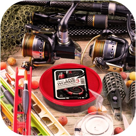 Fishing Expedition Live Worms No.3 - żywe robaki Dendrobena rozmiar 3 Fishing Expedition Live Worms No.3 - żywe robaki Dendrobena rozmiar 3