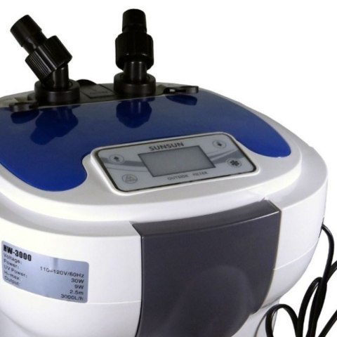 SunSun HW-3000 LCD + UV - filtr zewnętrzny 1200 - 3000l/h SunSun HW-3000 LCD + UV - filtr zewnętrzny 1200 - 3000l/h