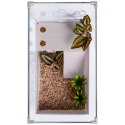 Sunsun Turtle Water Box L - akwarium dla żółwia z wyspą i filtrem