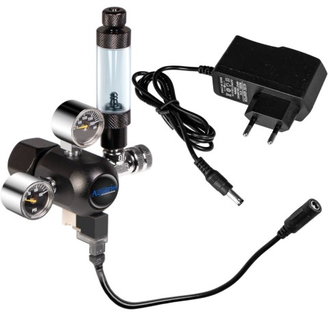 Aquario Exclusive 2.0 - zestaw CO2 z elektrozaworem i komputerem pH + butla 2l Aquario Exclusive 2.0 - zestaw CO2 z elektrozaworem i komputerem pH + butla 2l