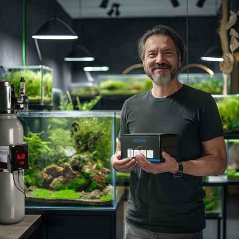Aquario Exclusive 2.0 - zestaw CO2 z elektrozaworem i komputerem pH + butla 5l Aquario Exclusive 2.0 - zestaw CO2 z elektrozaworem i komputerem pH + butla 5l