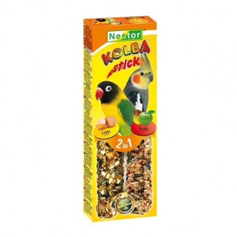 KOLBY CLASSIC "2 W 1" DLA ŚREDNICH PAPUG - JAJKA, OWOCE KOLBY CLASSIC "2 W 1" DLA ŚREDNICH PAPUG - JAJKA, OWOCE