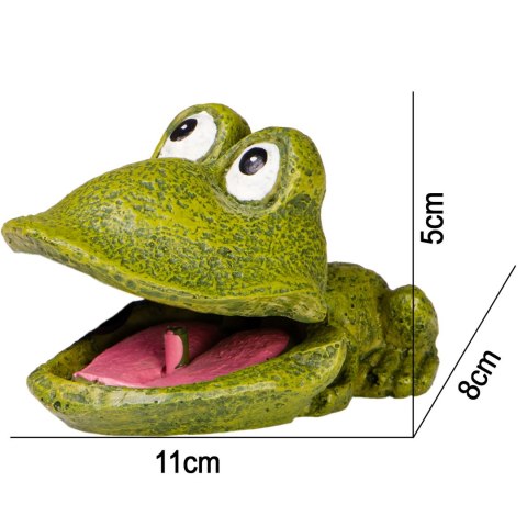 Kruger Meier Froggy Bubble Set - Ozdoba z napowietrzaczem do akwarium Kruger Meier Froggy Bubble Set - Ozdoba z napowietrzaczem do akwarium