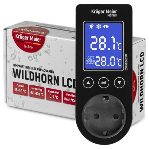 Kruger Meier Wildhorn LCD - termostat Kruger Meier Wildhorn LCD - termostat