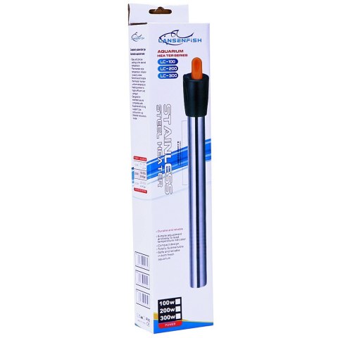 LansenFish Steel Heater 100W - stalowa grzałka z termostatem do akwarium 50l - 100l LansenFish Steel Heater 100W - stalowa grzałka z termostatem do akwarium 50l - 100l