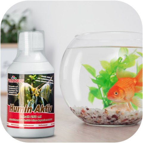 Femanga Humin Aktiv 250ml - preparat wspomagający zdrowie ryb Femanga Humin Aktiv 250ml - preparat wspomagający zdrowie ryb