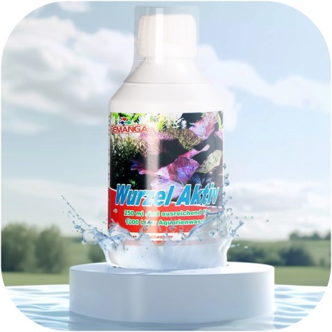 Femanga Wurzel Aktiv 250 ml - preparat na ślimaki w akwarium Femanga Wurzel Aktiv 250 ml - preparat na ślimaki w akwarium