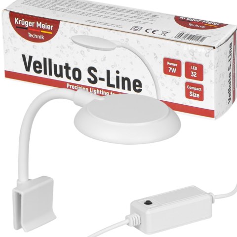 Kruger Meier Velluto S-Line - lampa LED do akwarium 10l - 40l Kruger Meier Velluto S-Line - lampa LED do akwarium 10l - 40l