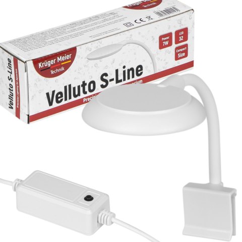Kruger Meier Velluto S-Line - lampa LED do akwarium 10l - 40l Kruger Meier Velluto S-Line - lampa LED do akwarium 10l - 40l