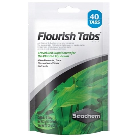 Seachem Flourish Tabs - 40 tabletek nawozowych Seachem Flourish Tabs - 40 tabletek nawozowych