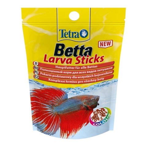 Tetra Betta Larva Sticks 5g - odżywczy pokarm dla bojowników Tetra Betta Larva Sticks 5g - odżywczy pokarm dla bojowników